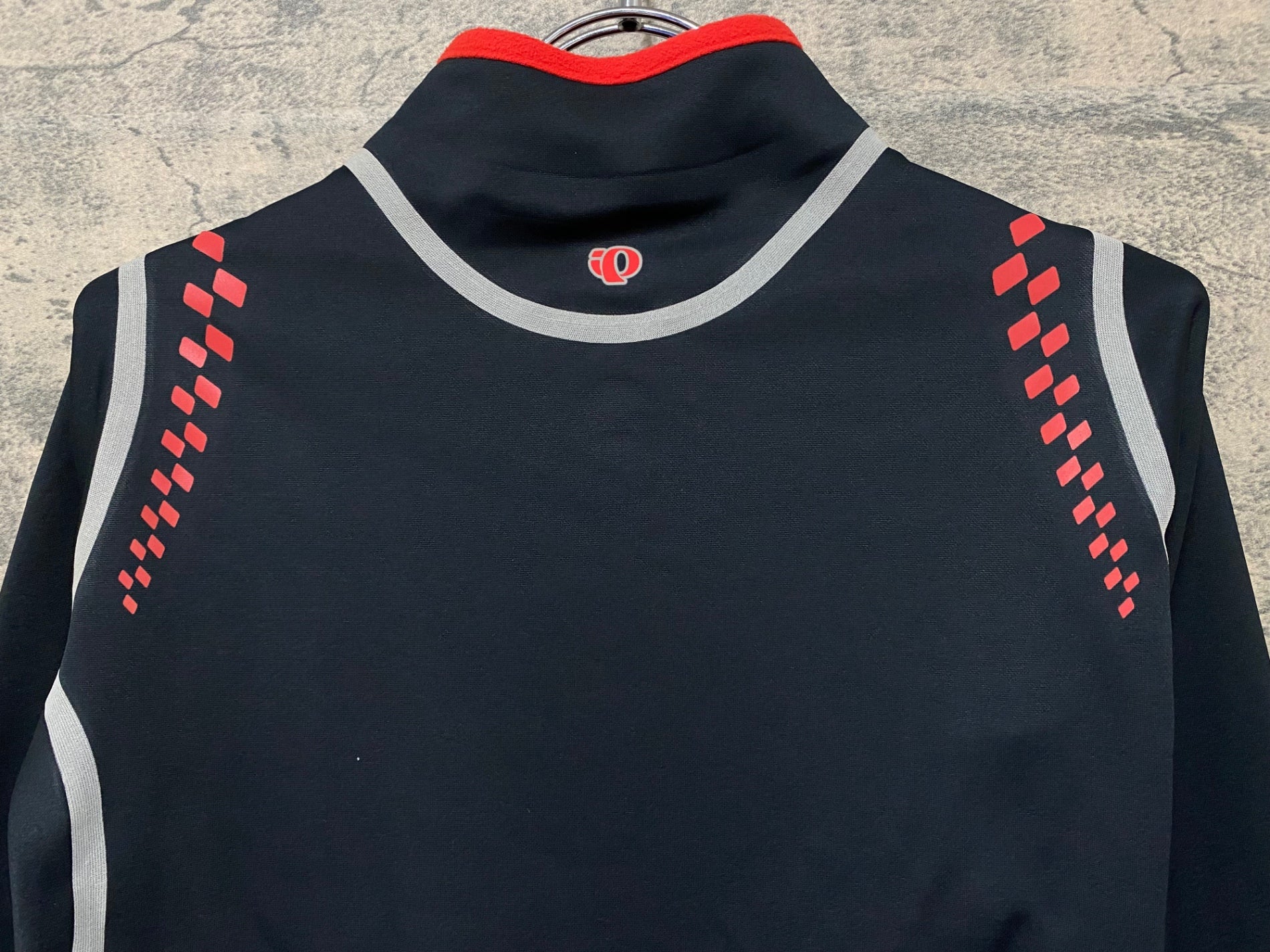 KD228 パールイズミ PEARL iZUMi 長袖 サイクルジャージ 裏起毛 S 黒赤