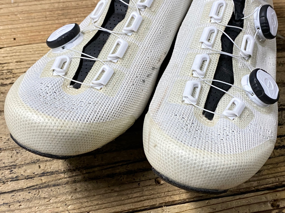 KF164 FLR F-XX KNIT ビンディングシューズ 白 BOA 3穴 EU44 ※剥がれ