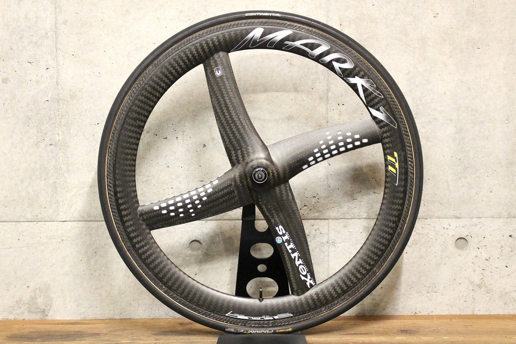 ゼンティス XENTIS マーク1 MARK1 TT カーボン チューブラー フロントのみ バトンホイール 【福岡店】