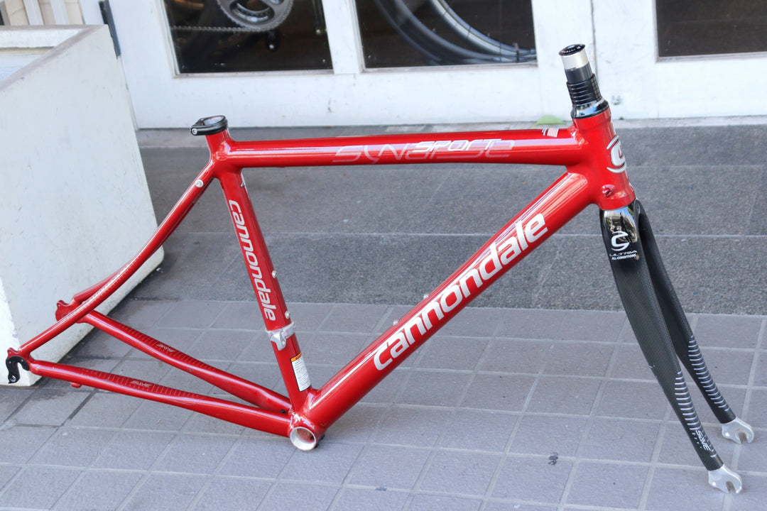 キャノンデール CANNONDALE シナプス SYNAPSE SPORT 2007モデル 44サイズ アルミ ロードバイク フレームセット 【横浜店】