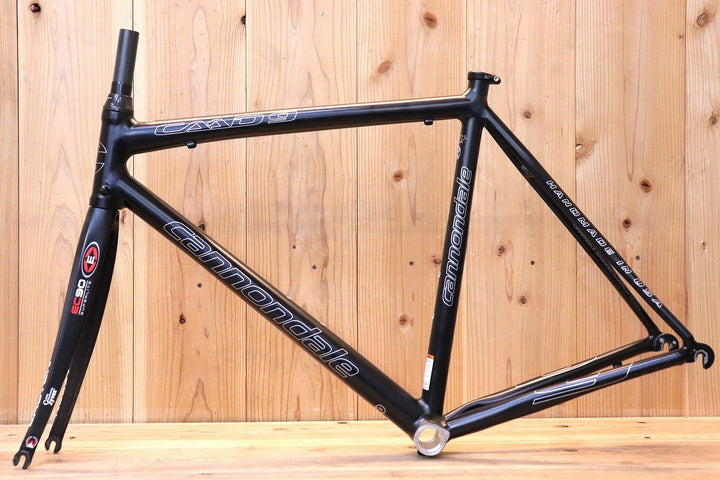 【フォークカスタム品】 キャノンデール CANNONDALE CAAD9 2010年モデル 54サイズ アルミ ロードバイク フレームセット 【芦屋店】