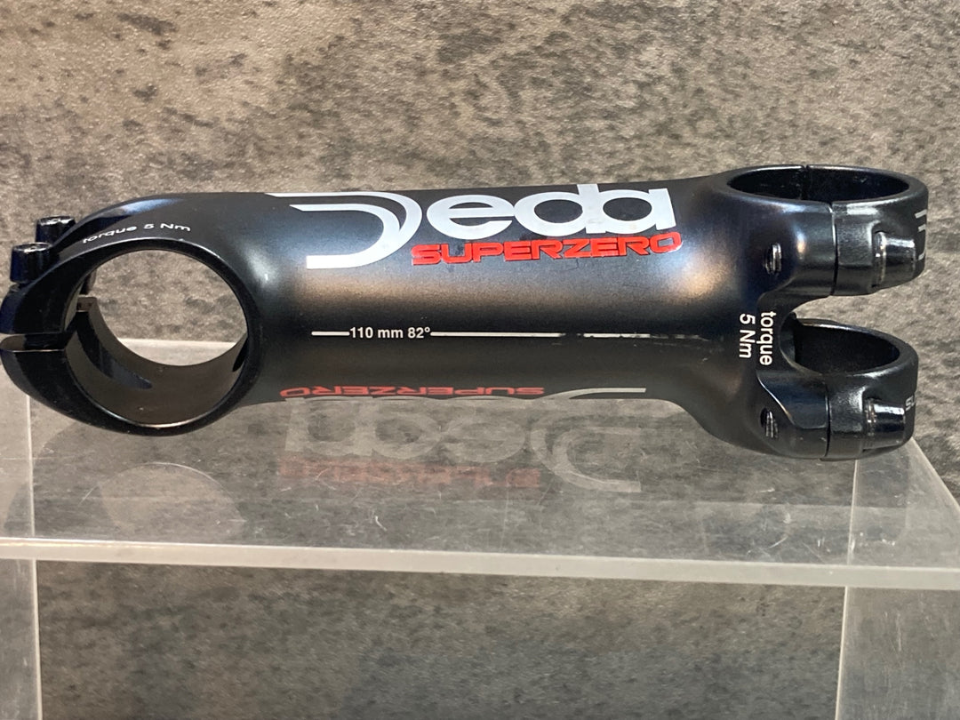 JR260 デダ Deda SUPERZERO アルミ ステム 110mm Φ31.7 OS 82°