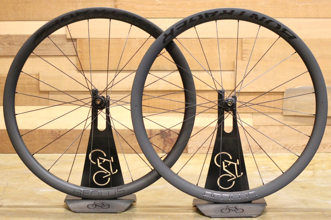 ボントレガー BONTRAGER アイオロス プロ AEOLUS PRO 37 DISC カーボン チューブレスレディ ホイールセット シマノ 12/11S 【立川店】