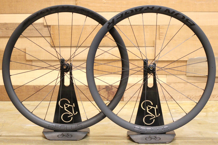 ボントレガー BONTRAGER アイオロス プロ AEOLUS PRO 37 DISC カーボン チューブレスレディ ホイールセット シマノ 12/11S 【立川店】