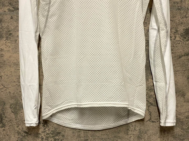 KG605 パールイズミ PEARL iZUMi 長袖 ベースレイヤー インナー サマー 白 M