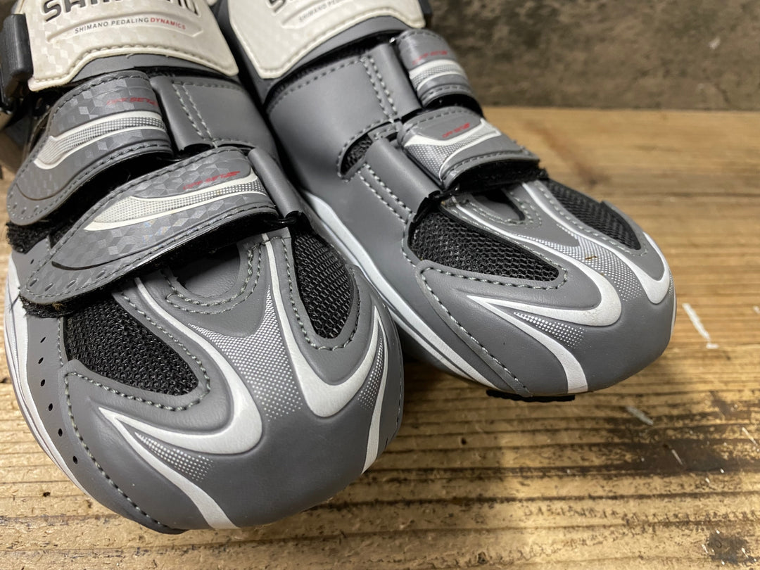 KB088 シマノ SHIMANO R087 SH-R087G ビンディングシューズ 3穴 グレー EU41