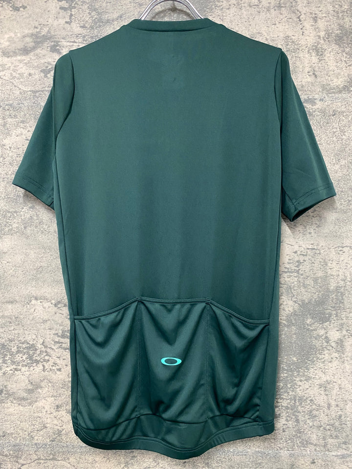 JI684 オークリー OAKLEY 半袖 サイクルジャージ 緑 L