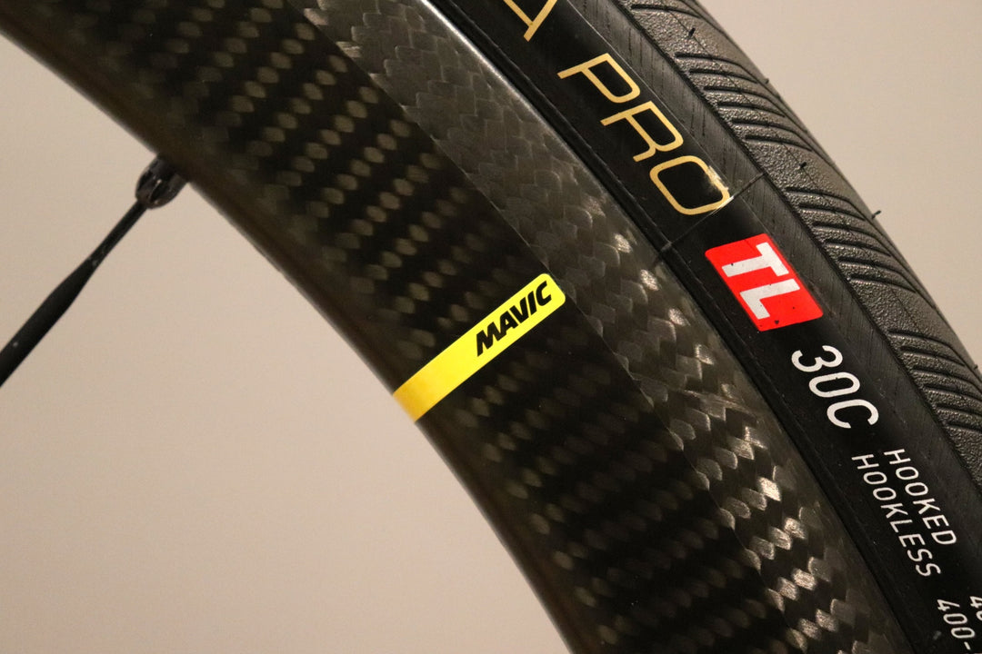 マヴィック MAVIC コスミック COSMIC SLR 40 RIM カーボン チューブレスレディ ホイールセット シマノ11S/12S 19C 【仙台店】