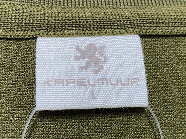 KF529 カペルミュール KAPELMUUR 半袖 ポロシャツ カーキ L