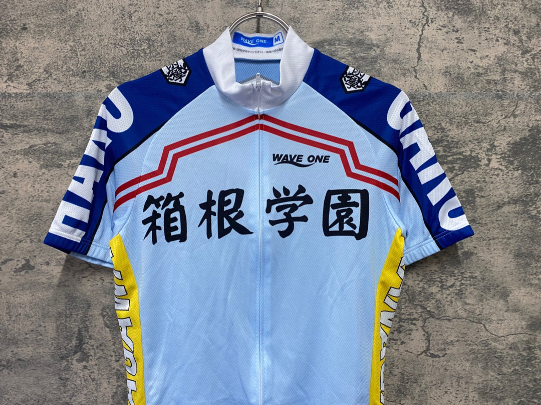 KA474 ウェイブワン WAVE ONE 半袖 サイクルジャージ 水色 青 M 弱虫ペダル 箱根学園