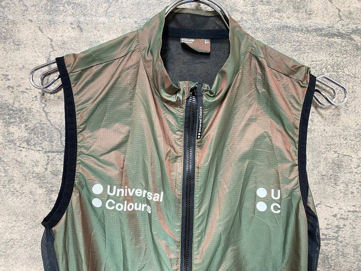 KD162 ユニバーサルカラーズ Universal Colours Spectrum Gilet ジレ サイクルベスト M ユニセックス
