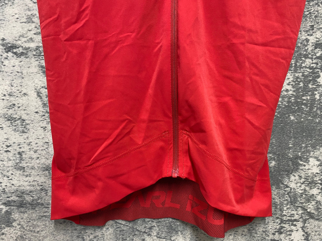 KD566 パールイズミ PEARL iZUMi 半袖 サイクルジャージ 赤 M