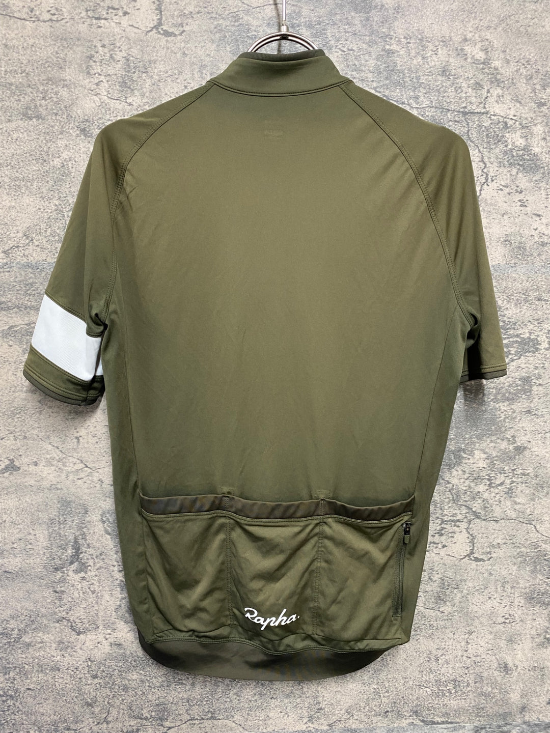 KA639 ラファ Rapha CORE JERSEY 半袖 サイクルジャージ オリーブ M