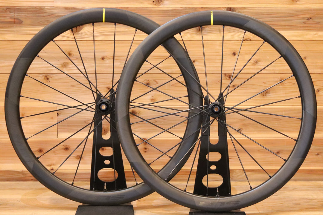 マヴィック MAVIC コスミック COSMIC SLR 45 DISC シマノ 11S/12S 19C カーボン チューブレスレディ ロードバイク ホイールセット 【広島店】