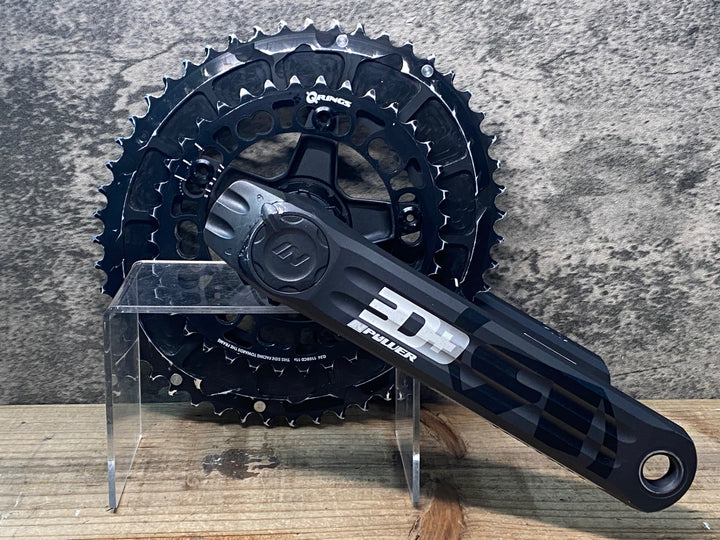 JI054 ローター ROTOR 3D+ IN POWER Q-RINGS パワーメーター クランクセット 170mm 50/36T 11S スピンドルΦ30