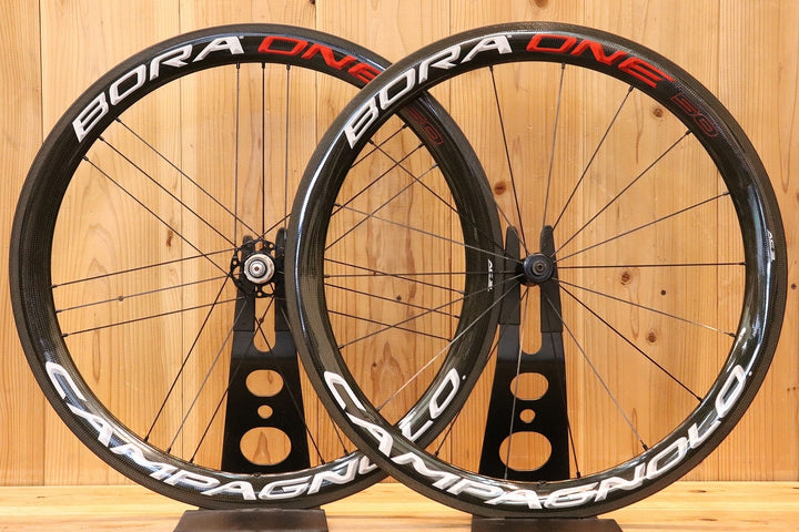 カンパニョーロ CAMPAGNOLO ボーラ BORA ONE 50 AC3 カーボン クリンチャー ホイールセット シマノ 11S/12S 【芦屋店】
