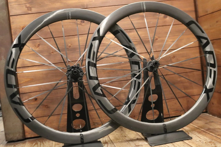 鬼ベアリング搭載！カデックス CADEX ウルトラ ディスク 50 ULTRA DISC TUBELESS カーボン チューブレス ホイールセット シマノ12/11S  【東京南麻布店】