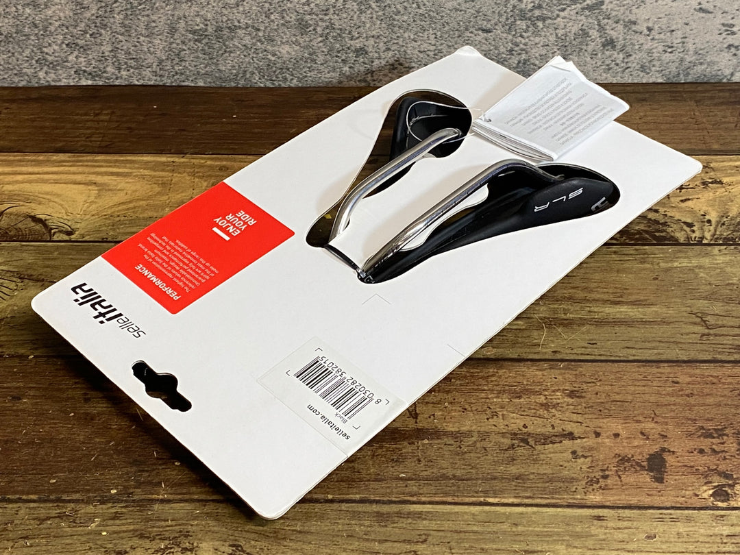 JQ818 セライタリア selle italia SLR SUPERFLOW Ti316レール サドル 黒 S3