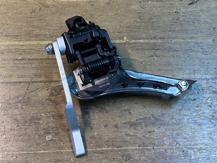 JK508 シマノ SHIMANO デュラエース DURA-ACE FD-R9100 フロントディレイラー ※削り加工 ジャンク