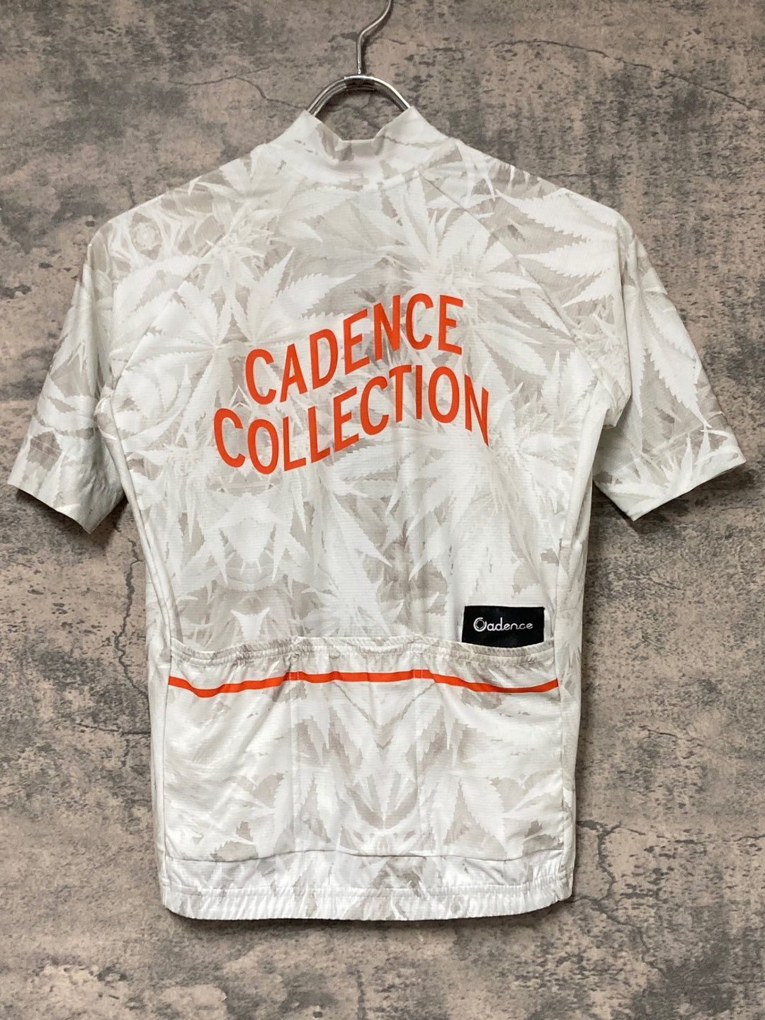 JW701 ケイデンス Cadence 半袖 サイクルジャージ 白 XS ※ほつれ