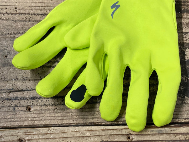 JV596 スペシャライズド SPECIALIZED SOFTSHELL THERMAL MEN 長指 グローブ 黄 M