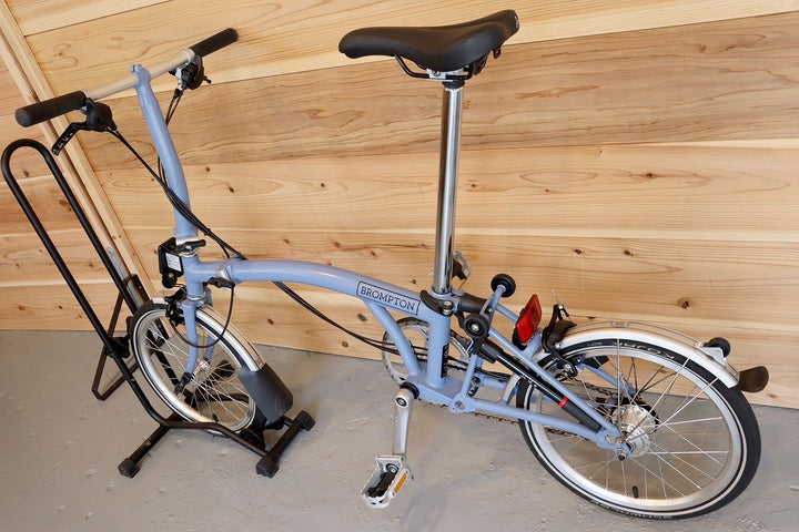 ブロンプトン BROMPTON S6L 2021 クラウドブルー 2×3S 折り畳み ミニベロ 小径車 16インチ 【千葉店】