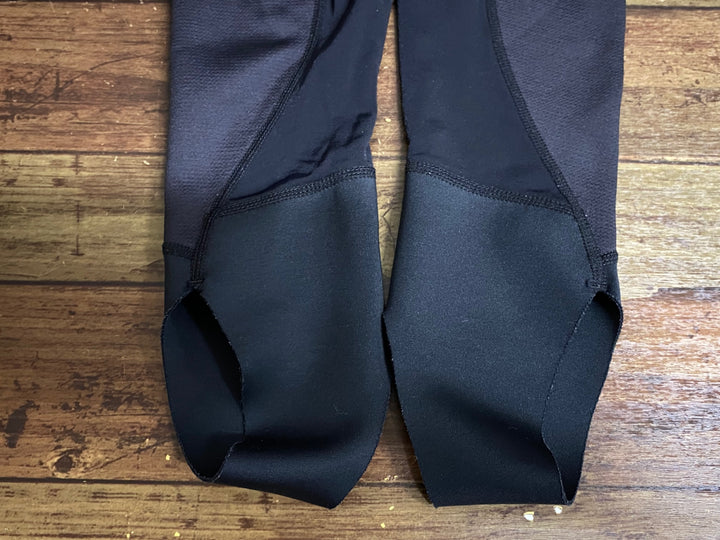 JP710 レリック reric ビブタイツ 黒 赤 XL 裏起毛