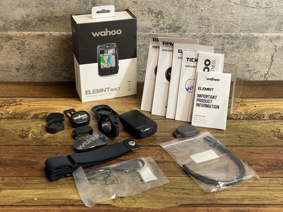 JO717 ワフー Wahoo エレメント ボルト ELEMNT BOLT WFCC5 V2 サイクルコンピューター 起動確認済