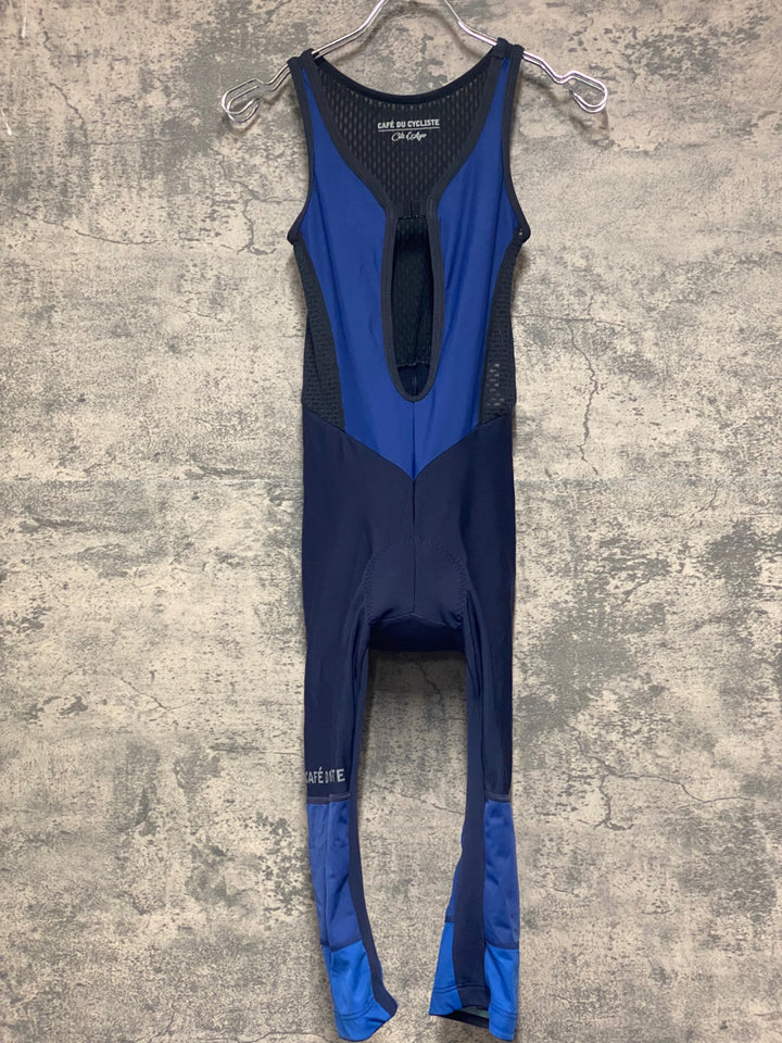 JD814 カフェドシクリステ Cafe du Cycliste Audrey WOMEN ビブタイツ 濃紺 XS 裏起毛 レディース ※動物の毛