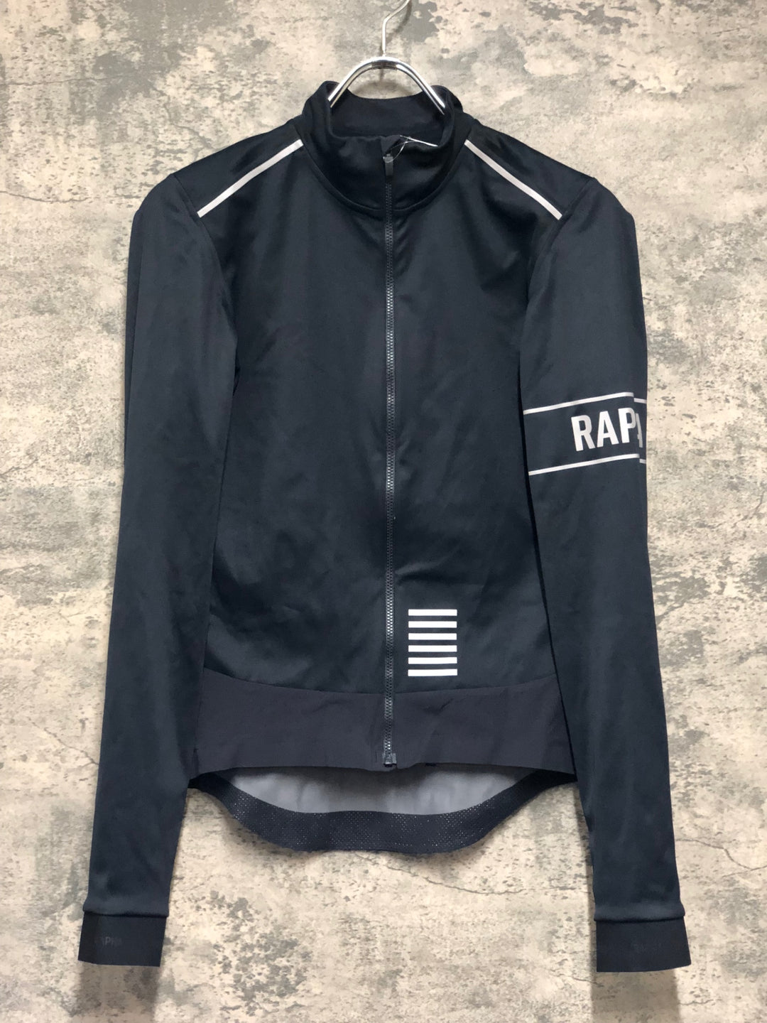 KM132 ラファ Rapha MEN'S PRO TEAM LS GORE-TEX INFINIUM JERSEY 長袖 サイクルジャケット 黒 M