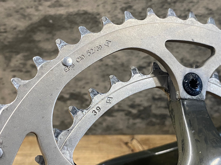 JP245 カンパニョーロ Campagnolo レコード RECORD ULTRA TORQUE カーボン クランクセット 170mm 52/39T 5H