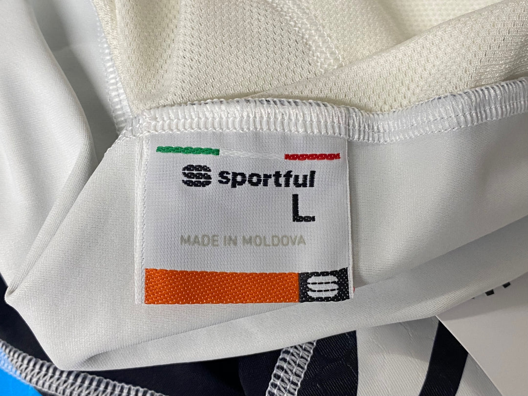 KJ854 スポーツフル sportful スペシャライズド SPECIALIZED ビブショーツ 黒 L ほつれ