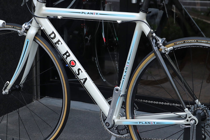 デローザ DE ROSA プラネット PLANET 2004モデル カンパニョーロ コーラス 10S アルミ ロードバイク 【東京南麻布店】