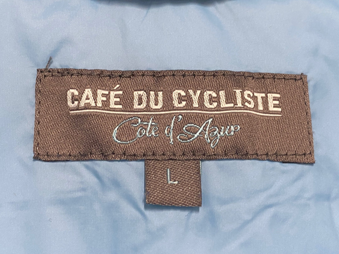 JU495 カフェドシクリステ Cafe du Cycliste ALEXIA Unisex サイクルベスト ジレ 水色 L