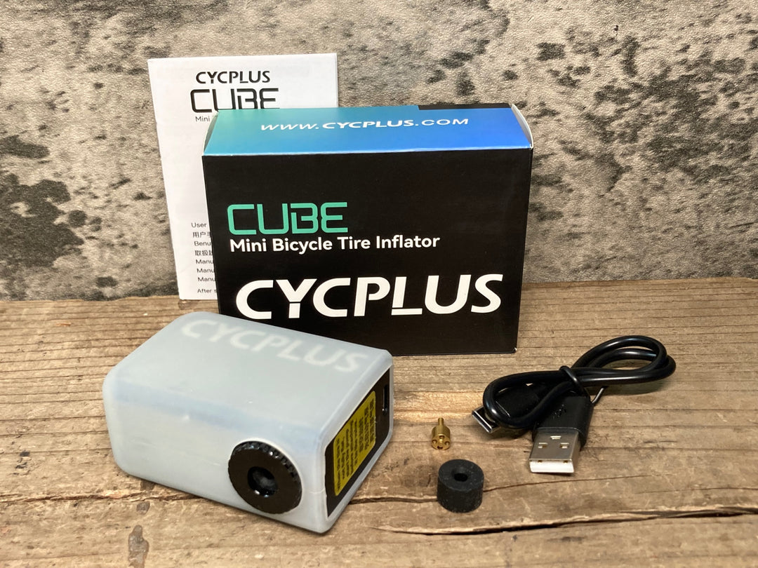 JM288 CYCPLUS CUBE 携帯空気入れ 電動 動作確認済み