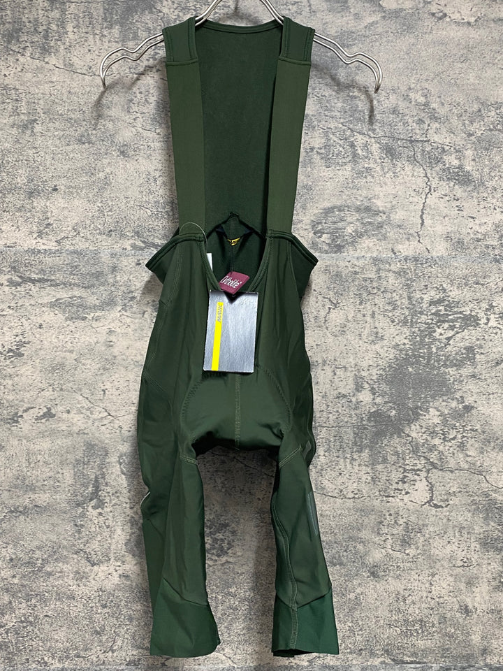 JX977 マヴィック MAVIC Cos Pro Th Bib Short ビブショーツ 緑 L 裏起毛