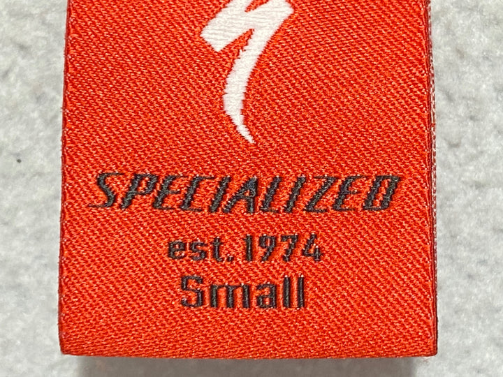 JR079 スペシャライズド SPECIALIZED 長袖サイクルジャケット 黒赤 S 裏起毛