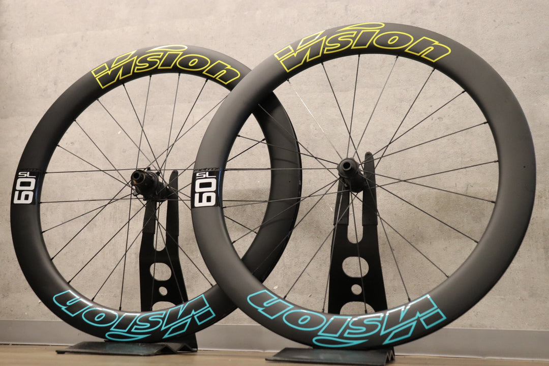 ビジョン VISION メトロン METRON 60 SL マーク・カヴェンディッシュモデル カーボン チューブレスレディ シマノ 12/11S ホイールセット 【さいたま浦和店】