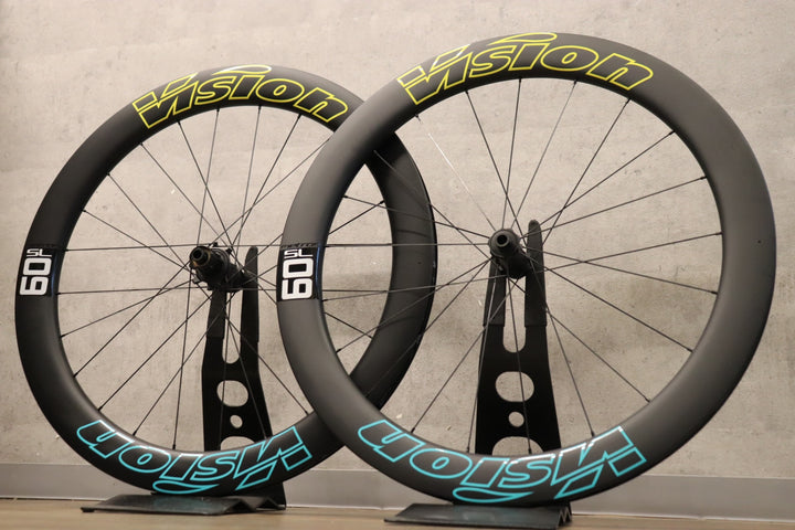 ビジョン VISION メトロン METRON 60 SL マーク・カヴェンディッシュモデル カーボン チューブレスレディ シマノ 12/11S ホイールセット 【さいたま浦和店】