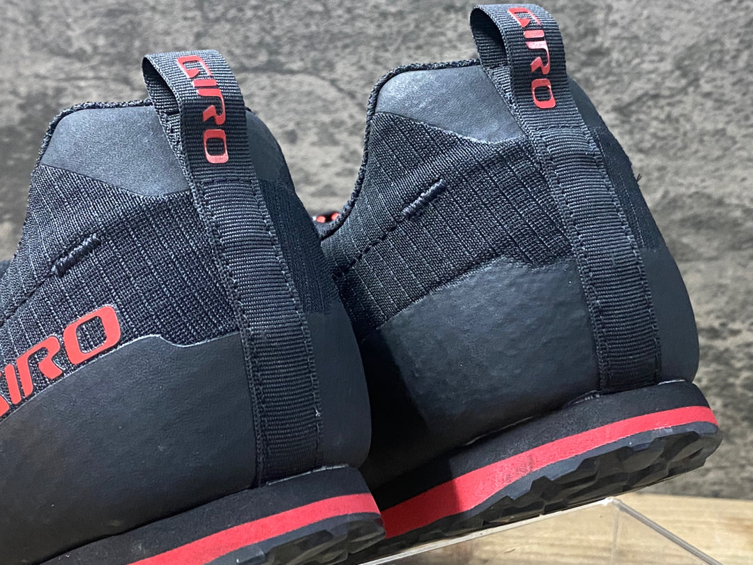 KK522 ジロ GIRO TRACKER FASTLACE フラットシューズ ブラック EU44
