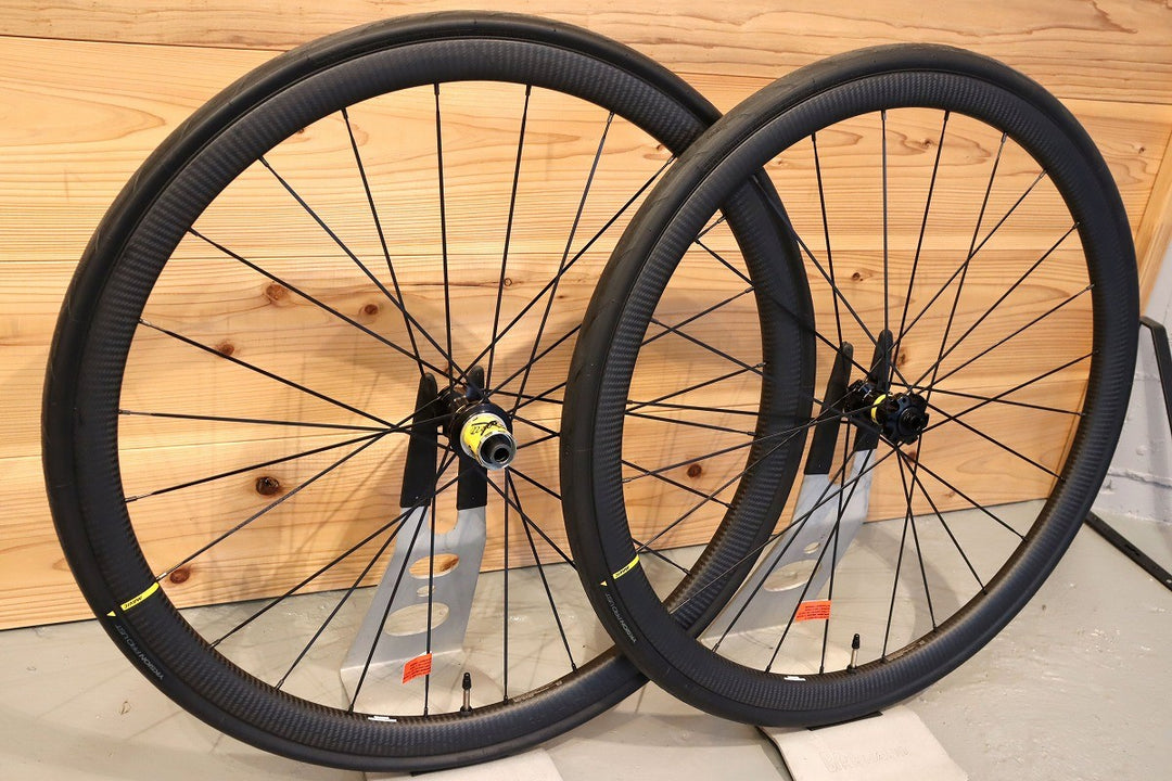 未使用 マヴィック MAVIC キシリウム KSYRIUM PRO CARBON UST DISC カーボン チューブレス ホイールセット シマノ11S 【千葉店】