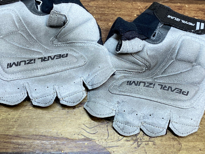 JJ619 パールイズミ PEARL iZUMi 指切り グローブ 黒 M