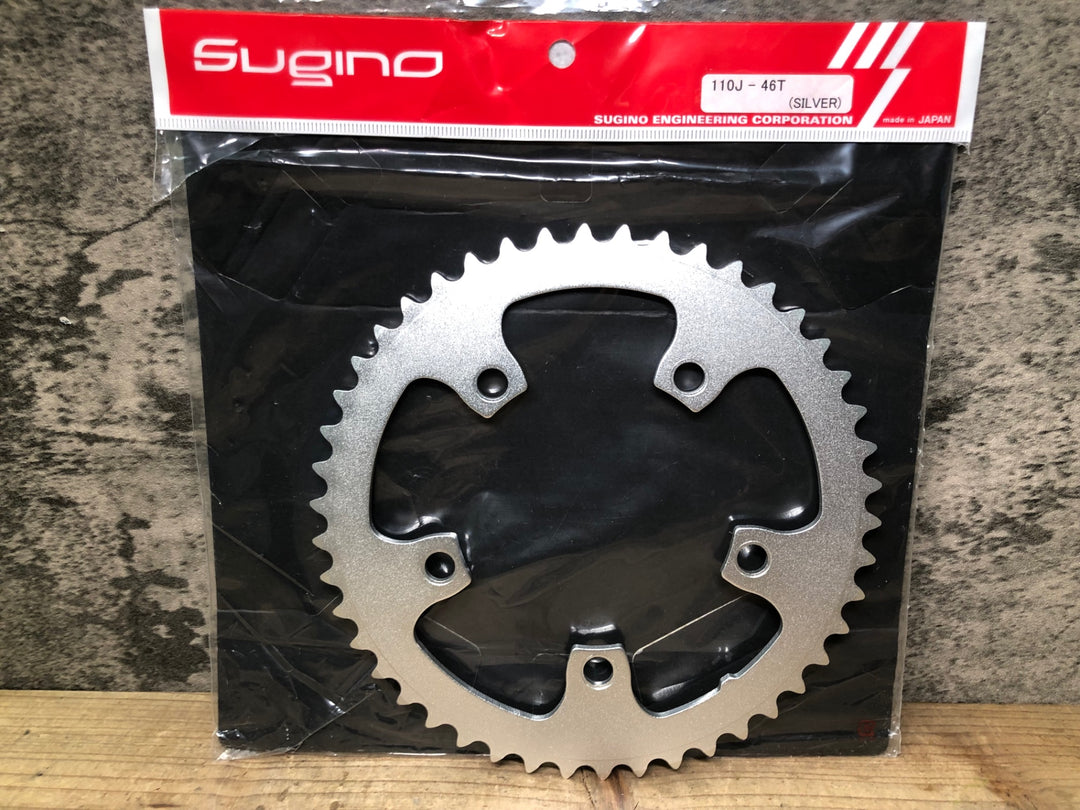 JK353 スギノ SUGINO 110J 7/8 アウターチェーンリング 46T