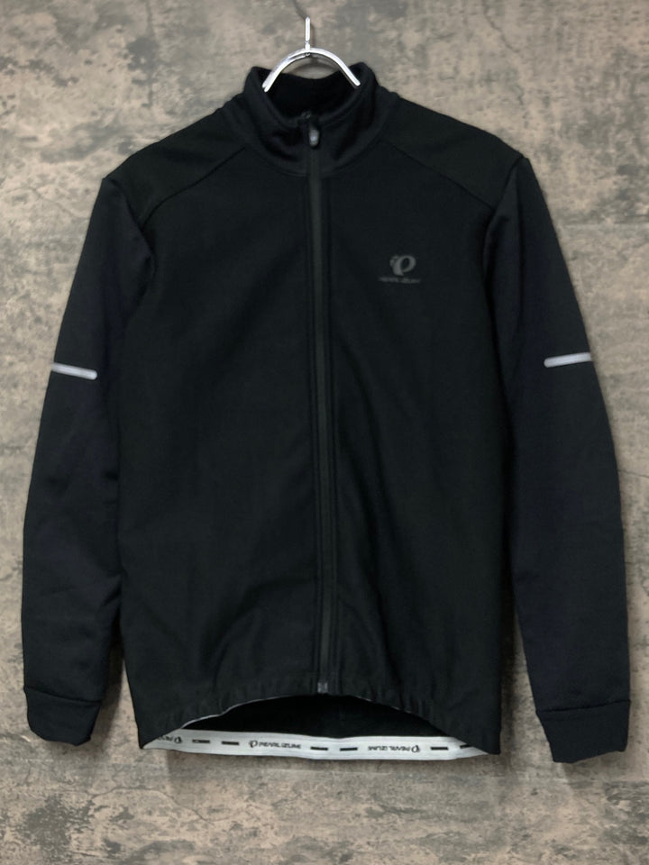 KG552 パールイズミ PEARL iZUMi 長袖 サイクルジャケット 黒 MEN'S L 裏起毛 黒タグ