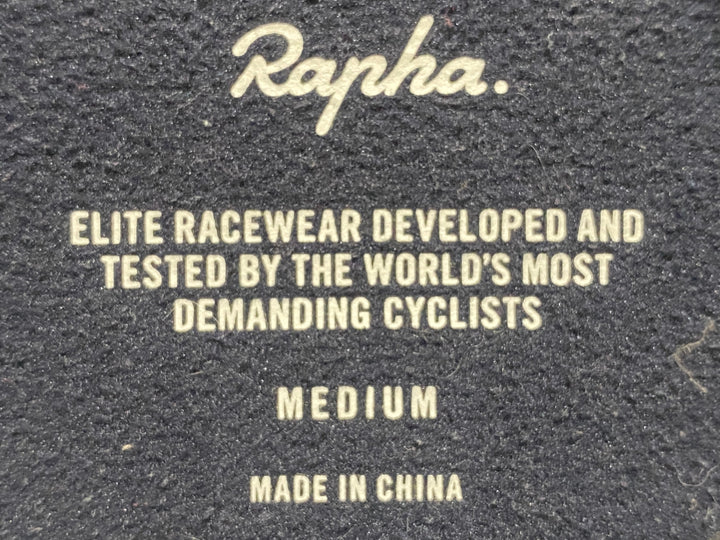 JQ367 ラファ Rapha PRO TEAM TRAINING JACKET 長袖 サイクルジャケット 濃紺 M 裏起毛