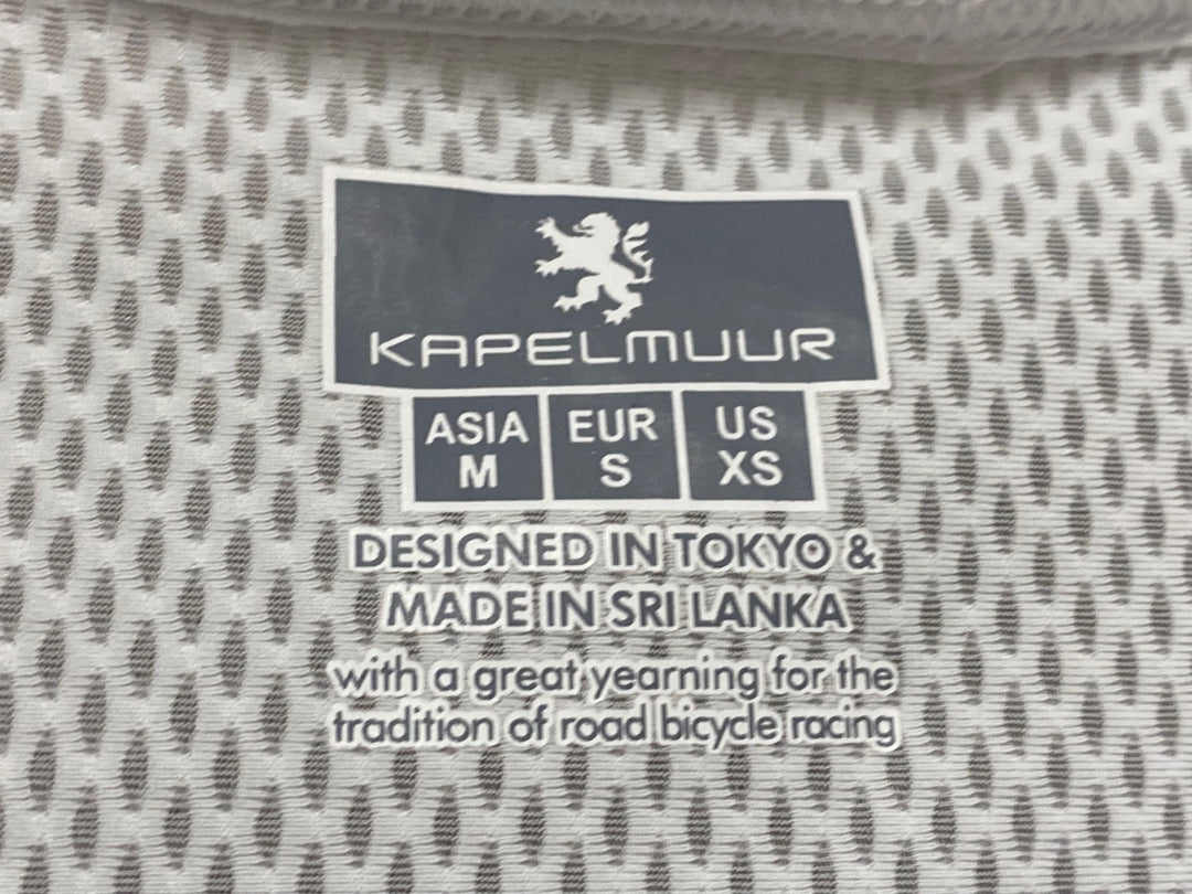 JT125 カペルミュール kapelmuur ノースリーブ ベースレイヤー 白 ASIA M
