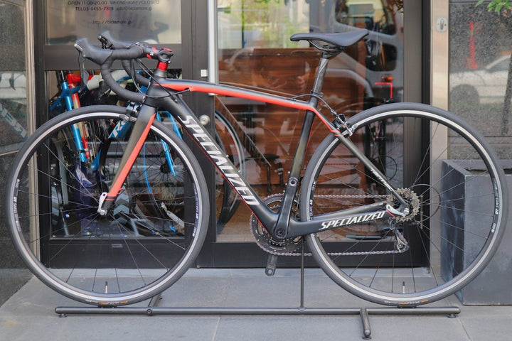 スペシャライズド SPECIALIZED ターマック エリート TARMAC ELITE 2015モデル 49サイズ シマノ 105 5800MIX 11S カーボン リムブレーキ ロードバイク 【東京南麻布店】