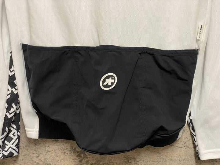 JQ085 アソス ASSOS MILLE GT 長袖 サイクルジャージ 白 M