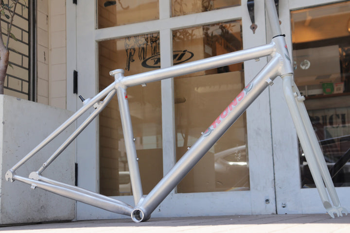 未使用 ロンズ バイクス RON'S BIKES ALUMINUS MAXIMUS 53サイズ アルミ グラベル ロードバイク フレームセット 【横浜店】