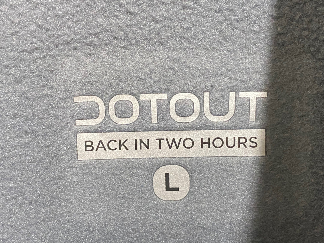KP709 ドットアウト DOTOUT 長袖 サイクルジャケット 黒 黄 L 裏起毛